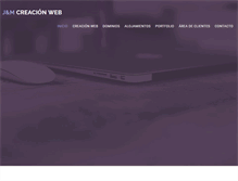 Tablet Screenshot of jmcreacionweb.com